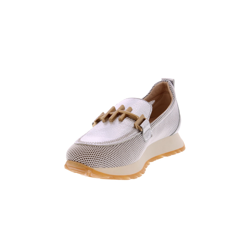 Hispanitas mocassins & loafers zilver 3