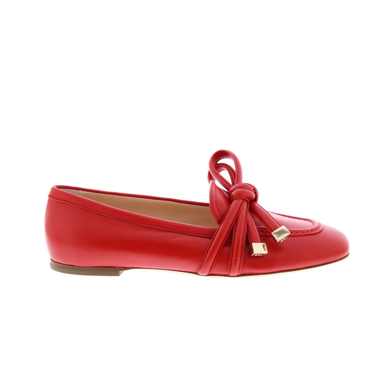 Agl moccasins & loafers red 1
