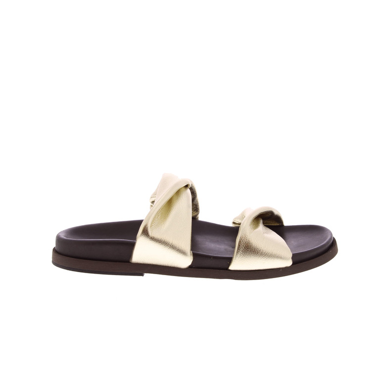 Slaye slippers gold 1