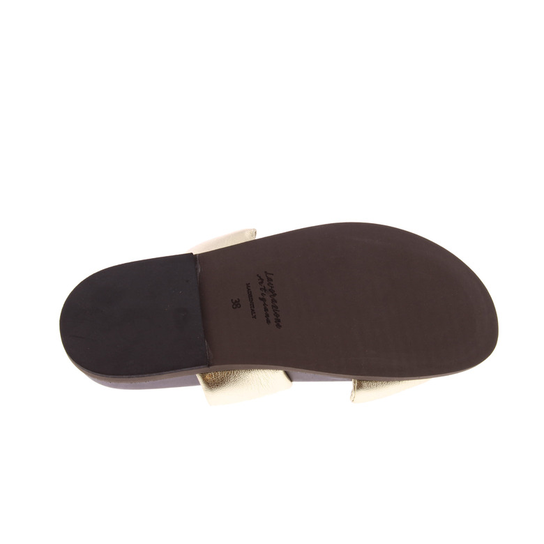 Slaye slippers gold 5