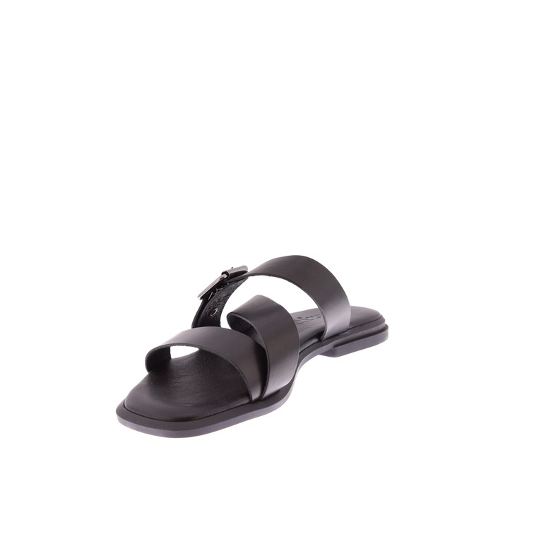 Slaye slippers zwart 3