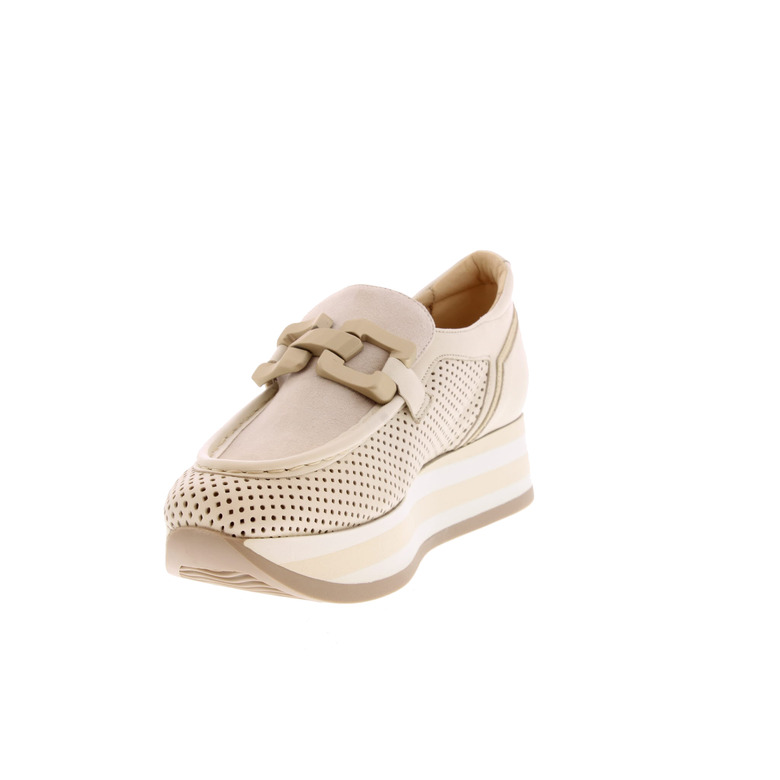 Softwaves moccasins & loafers ecru 3