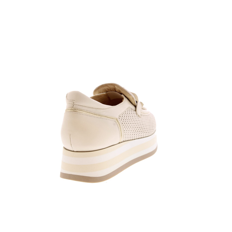 Softwaves moccasins & loafers ecru 4