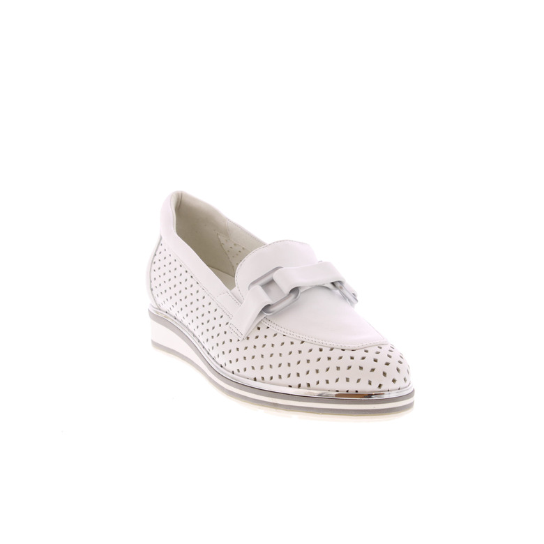 Softwaves moccasins & loafers white 2