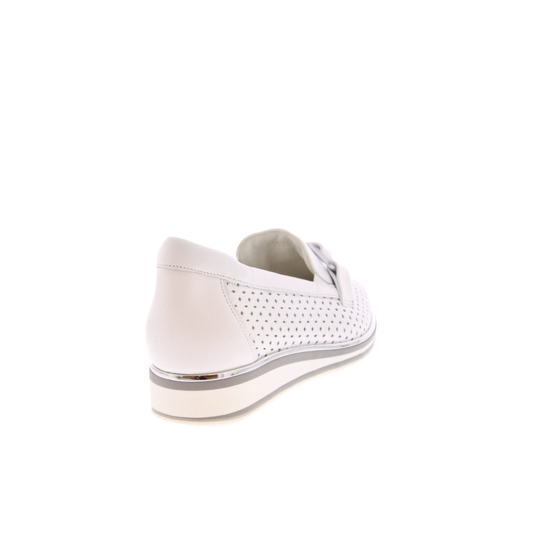 Softwaves moccasins & loafers white 4