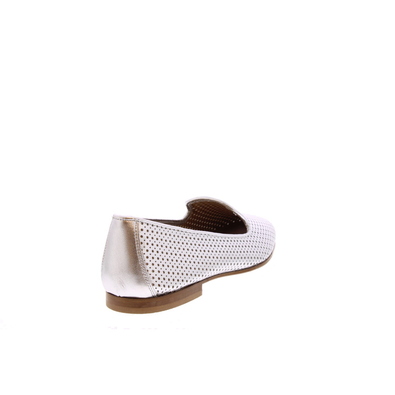 Pascucci mokassins & halbschuhe silber 4