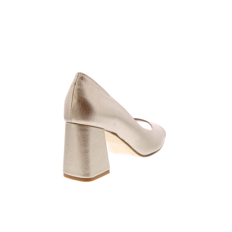 Donna Lei pumps gold 4