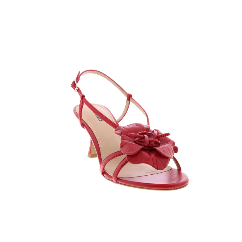Lola Cruz sandalen rood 2