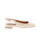 Bibi Lou slingbacks ecru 1