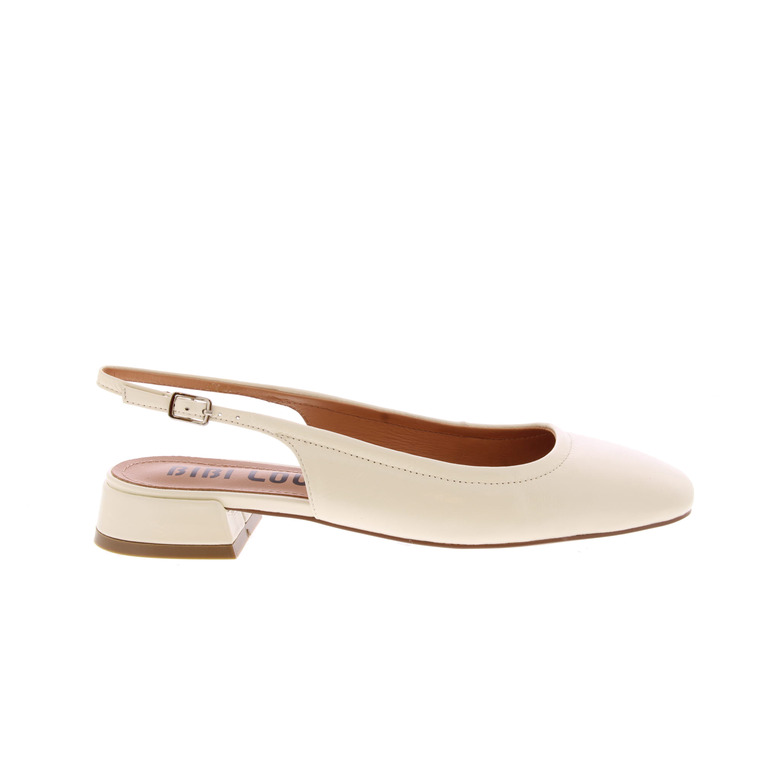 Bibi Lou slingbacks ecru 1