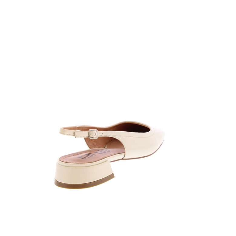 Bibi Lou slingbacks ecru 4
