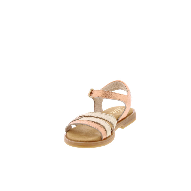 Beberlis sandalen goud 3