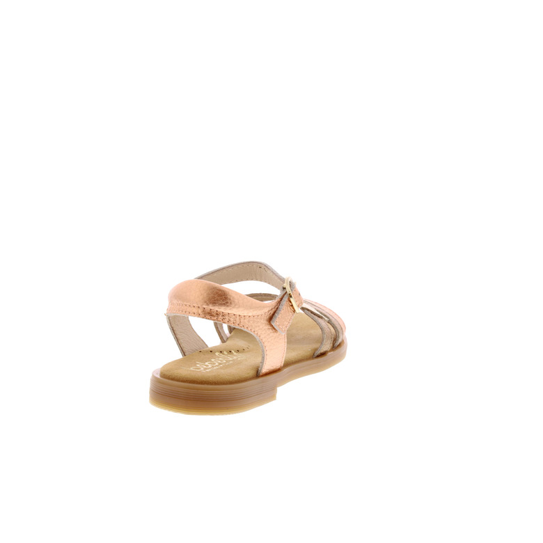 Beberlis sandalen goud 4