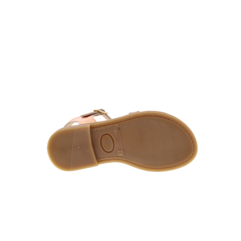 Beberlis sandalen goud 5