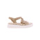 Beberlis sandalen goud 1
