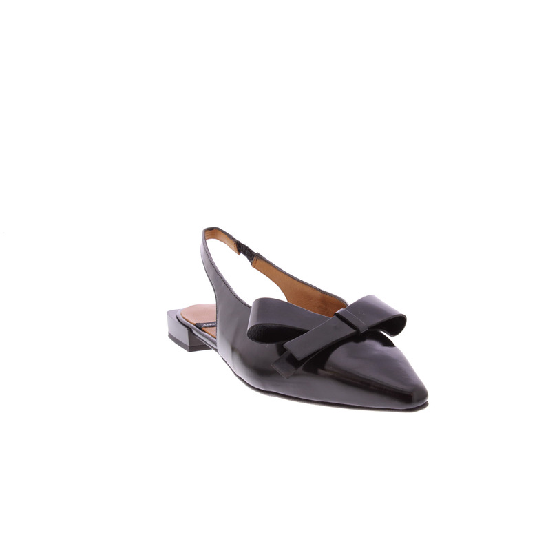 Angel Alarcon slingbacks zwart 2