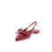 Angel Alarcon slingbacks rood 3