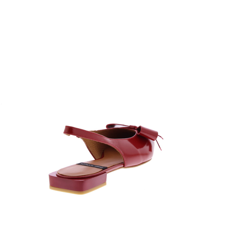 Angel Alarcon slingbacks rood 4