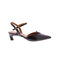 Angel Alarcon slingbacks black 1