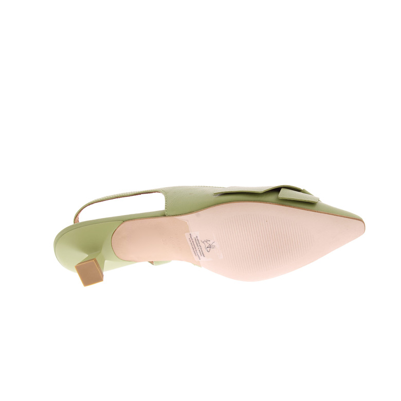 Angel Alarcon slingbacks groen 5
