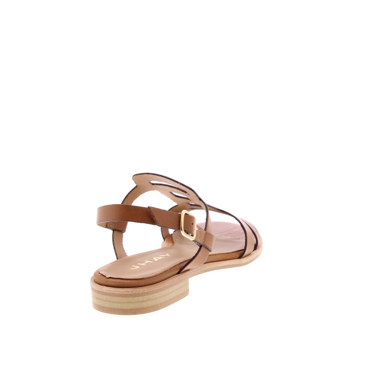 J.hay sandalen cognac 4