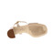Unisa sandalen goud 5