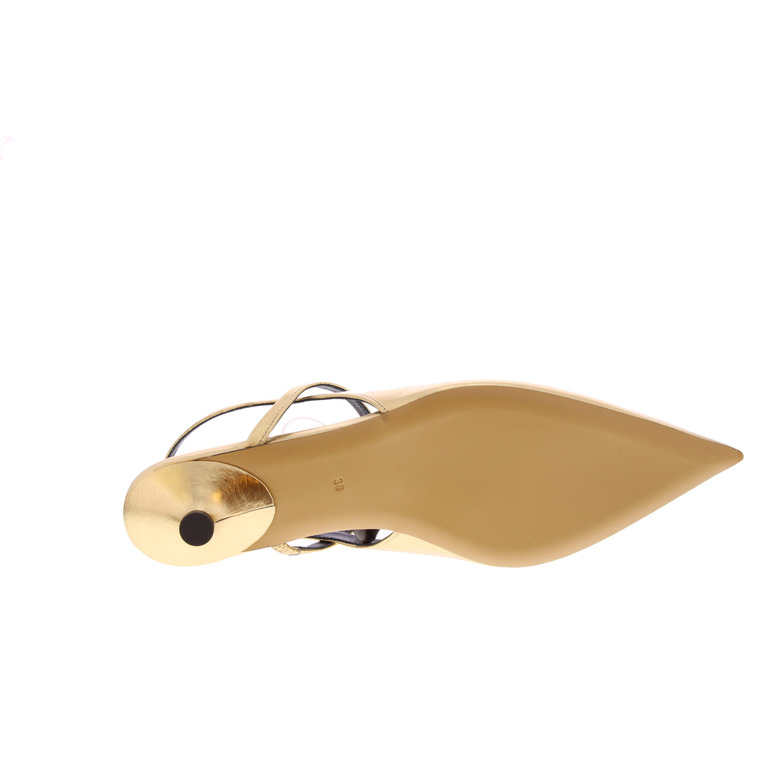Rotta slingbacks goud 5