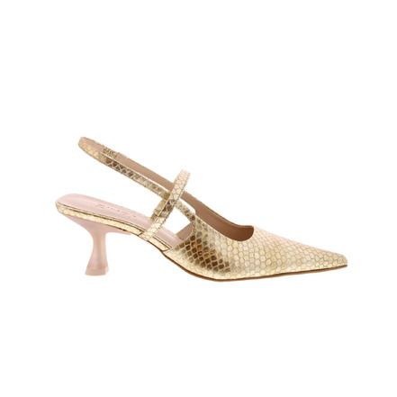 Zinda slingbacks goud