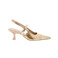 Zinda slingbacks goud 1