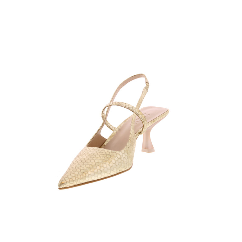 Zinda slingbacks goud 3
