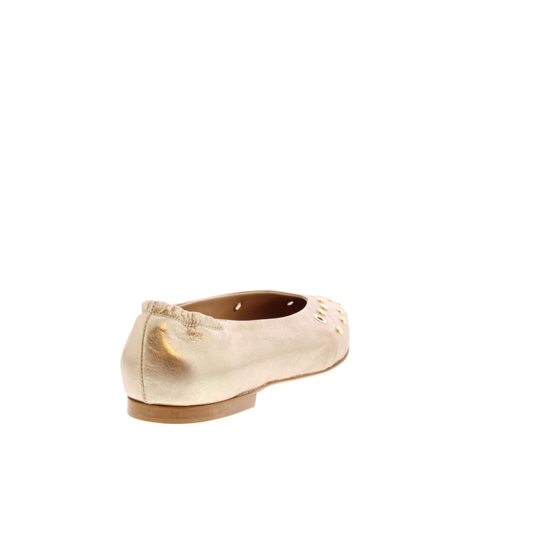 Laura Bellariva ballerinas gold 4