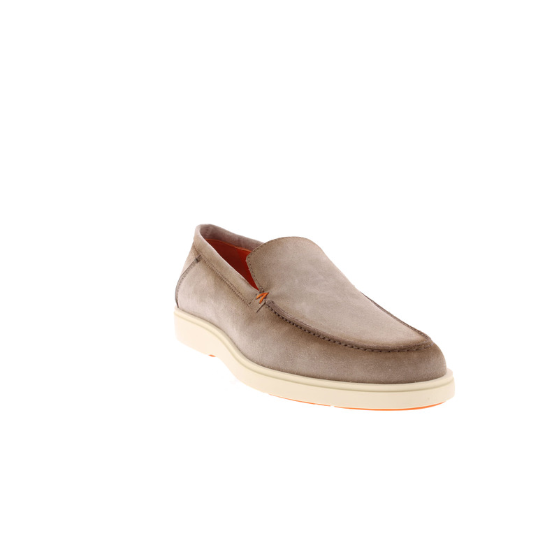 Santoni mocassins & loafers bruin 2