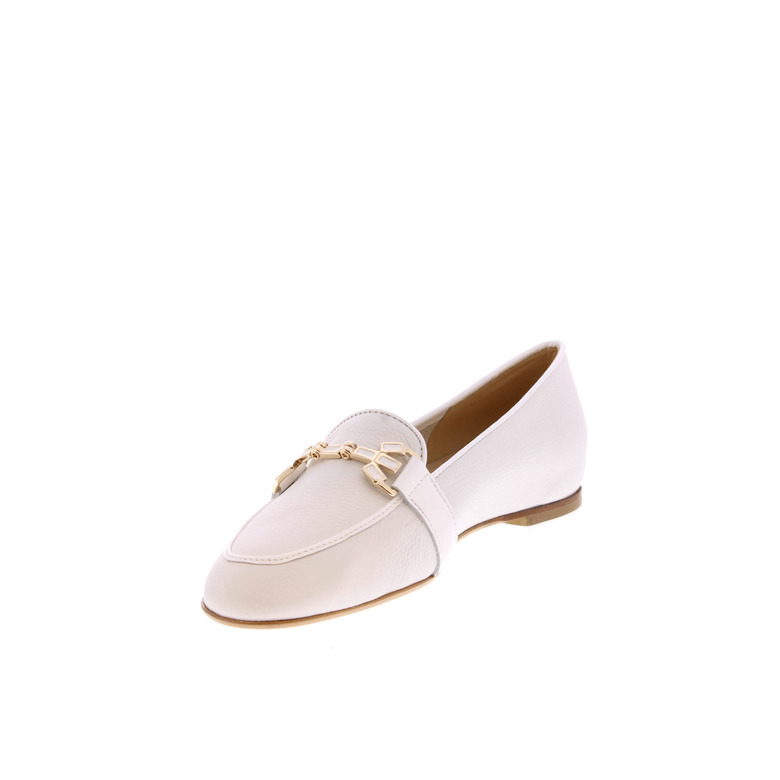 Luca Grossi mokassins & halbschuhe weiss 3