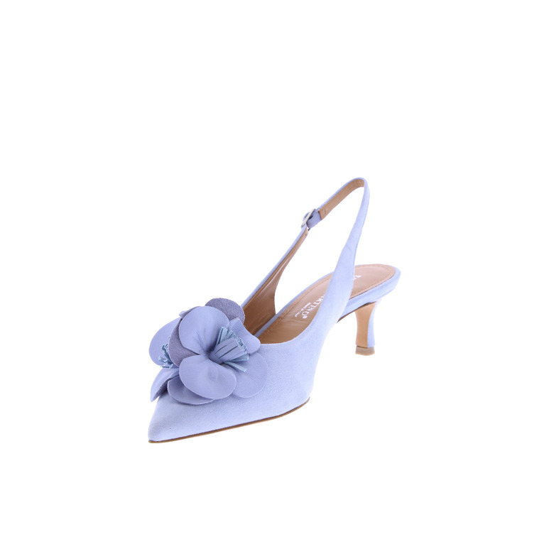 Enzo Di Martino slingbacks blauw 3