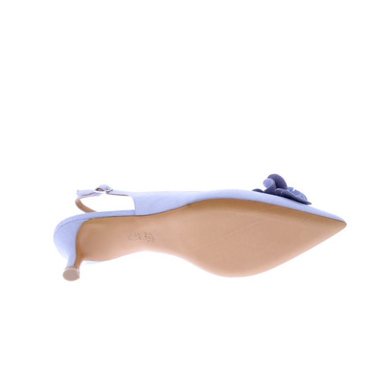 Enzo Di Martino slingbacks blauw 5