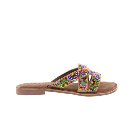 Lazamani slippers multi color
