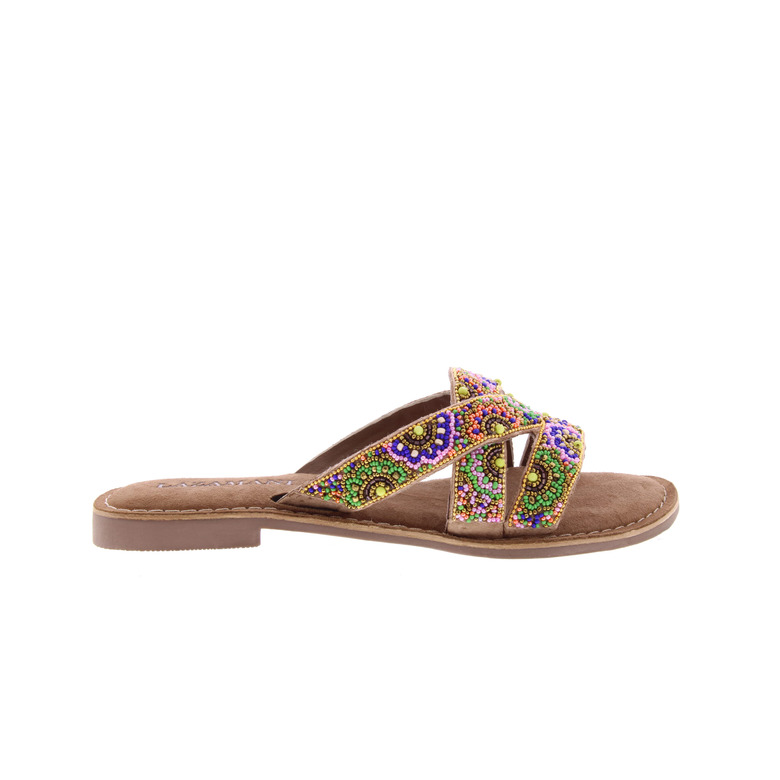 Lazamani slippers multi color 1