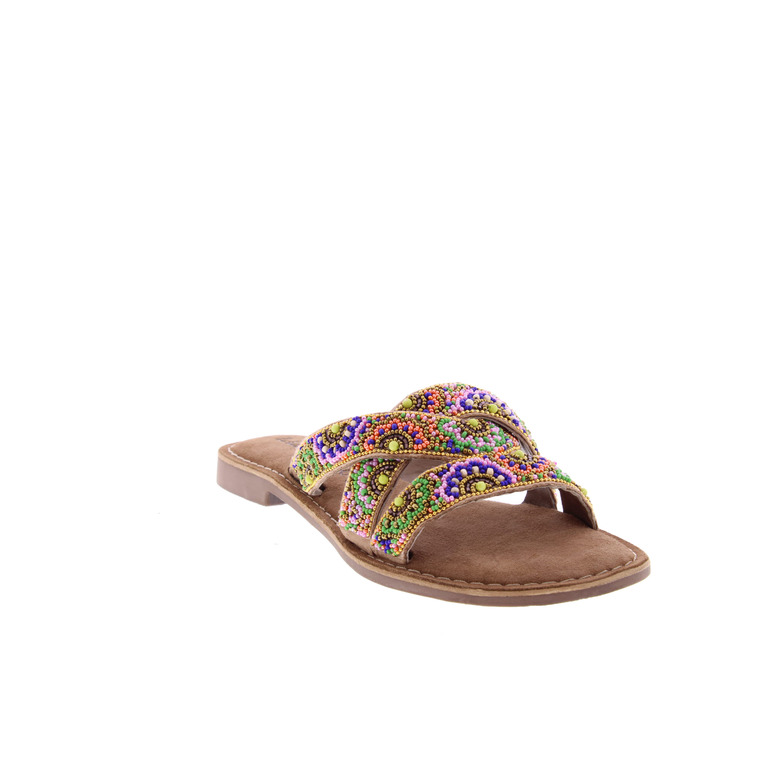 Lazamani slippers multi color 2