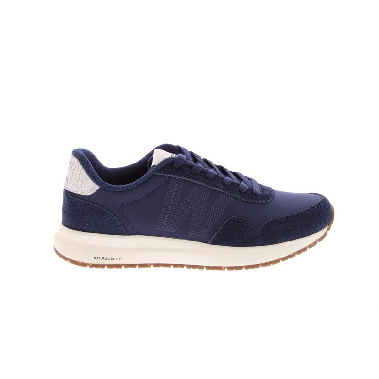 Woden sneakers blauw 1