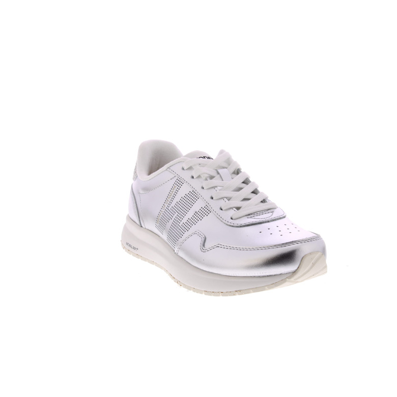Woden sneakers zilver 2