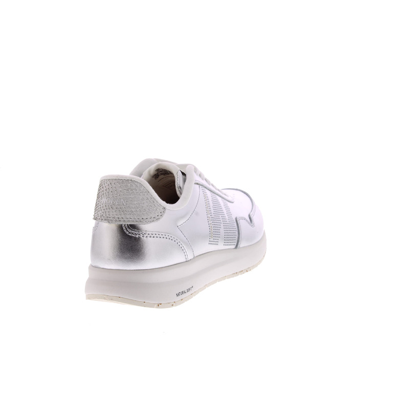 Woden sneakers zilver 4