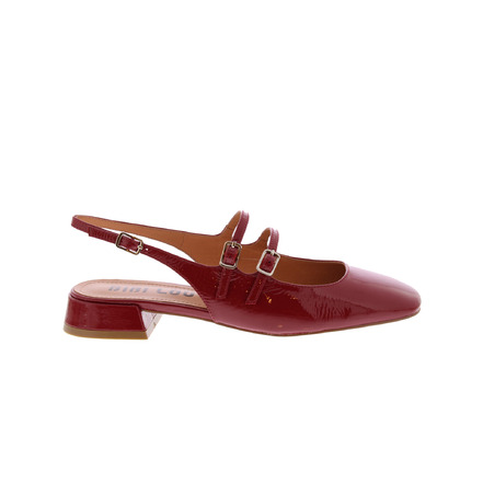 Bibi Lou slingbacks rood