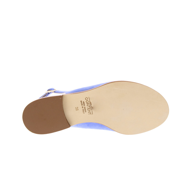 Atelier Content sandalen blau 5