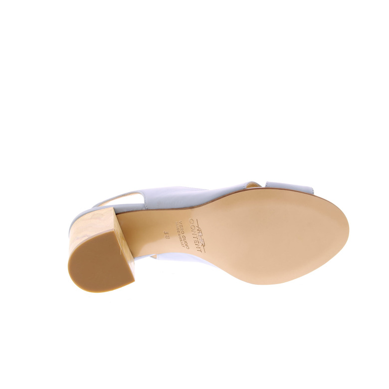 Atelier Content sandalen blauw 5