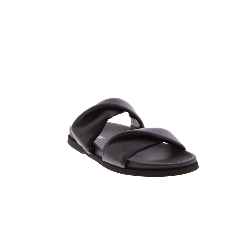 Slaye slippers zwart 2