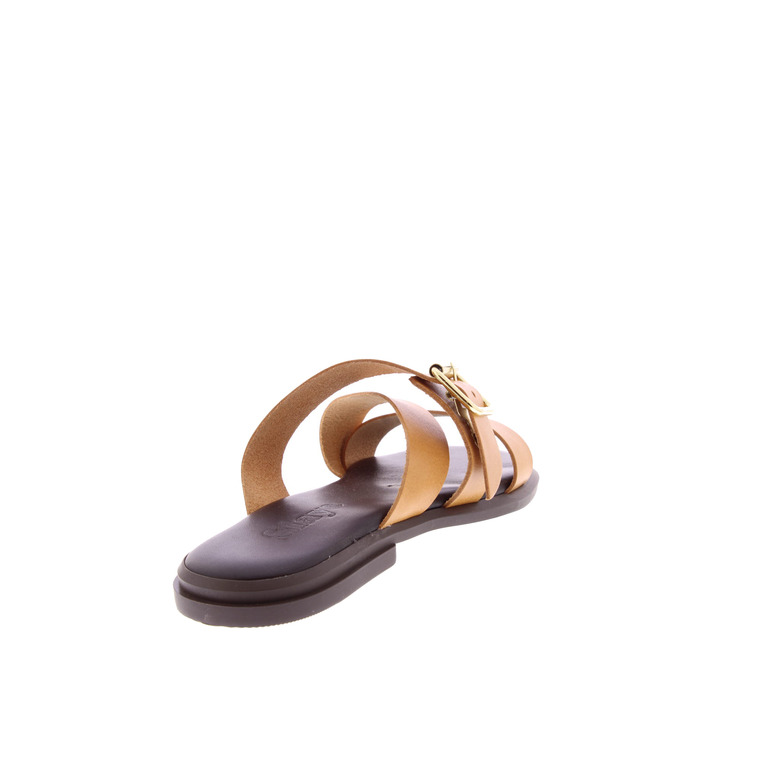 Slaye slippers camel 4