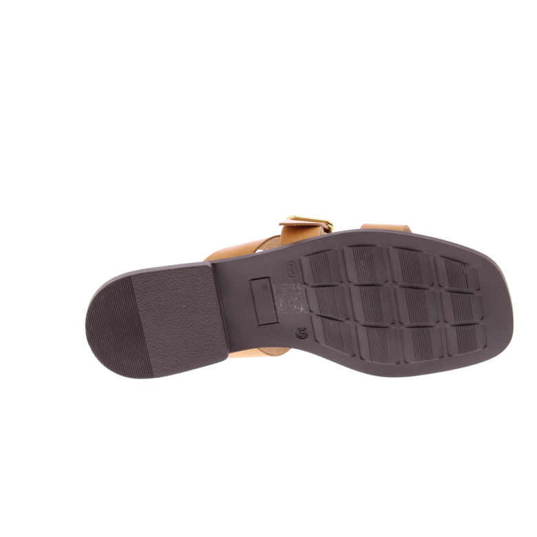 Slaye slippers camel 5