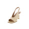 Mii sandals gold 3