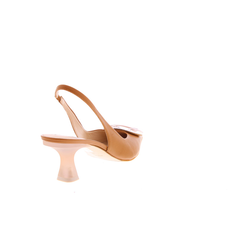 Mii slingbacks cognac 4