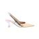 Mii slingbacks multi color